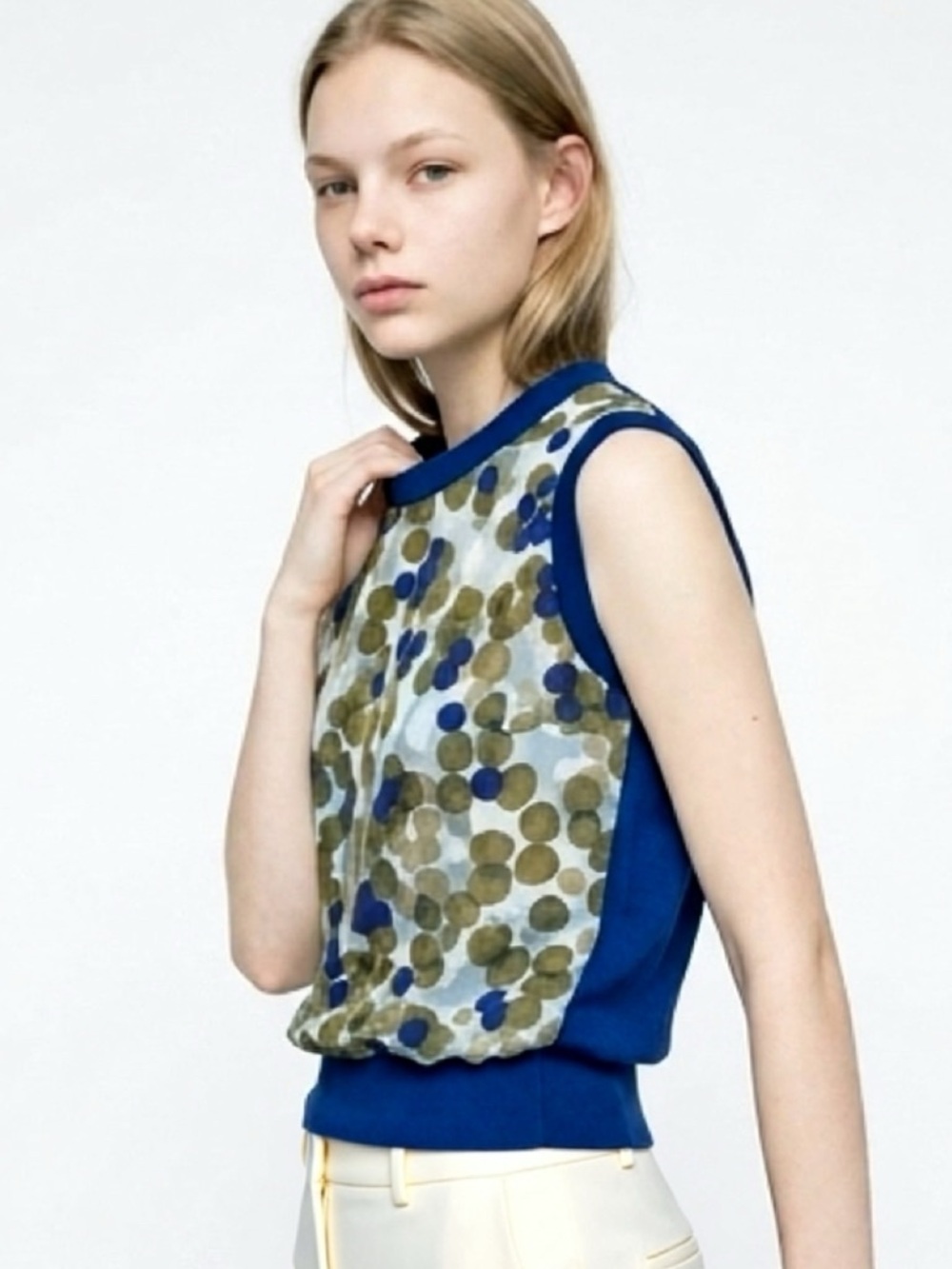 RARE VTG Salvatore Ferragamo Silk Top